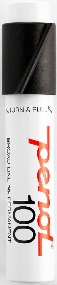Marker Penol 100 3-10mm sort permanent