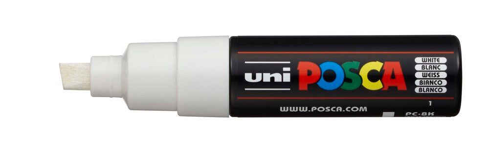 Paintmarker Uni POSCA pc-8k hvid