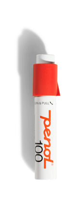 Marker Penol 100 3-10mm rød permanent