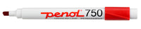 Marker Penol 750 2-5mm rød permanent