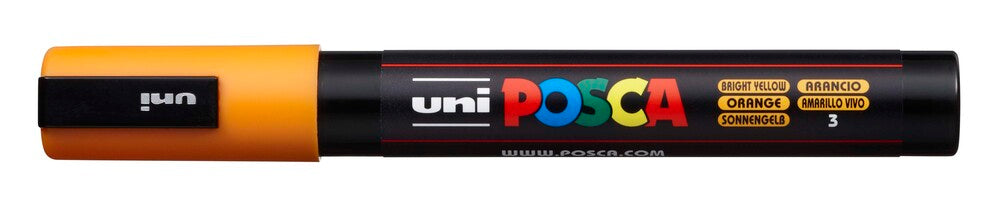 Paintmarker Uni POSCA pc-5m lys gul