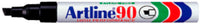 Marker artline ek90 2-5mm sort
