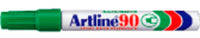 Marker artline ek90 2-5mm grøn