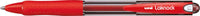 Ballpoint uni laknock 1,0 mm rød