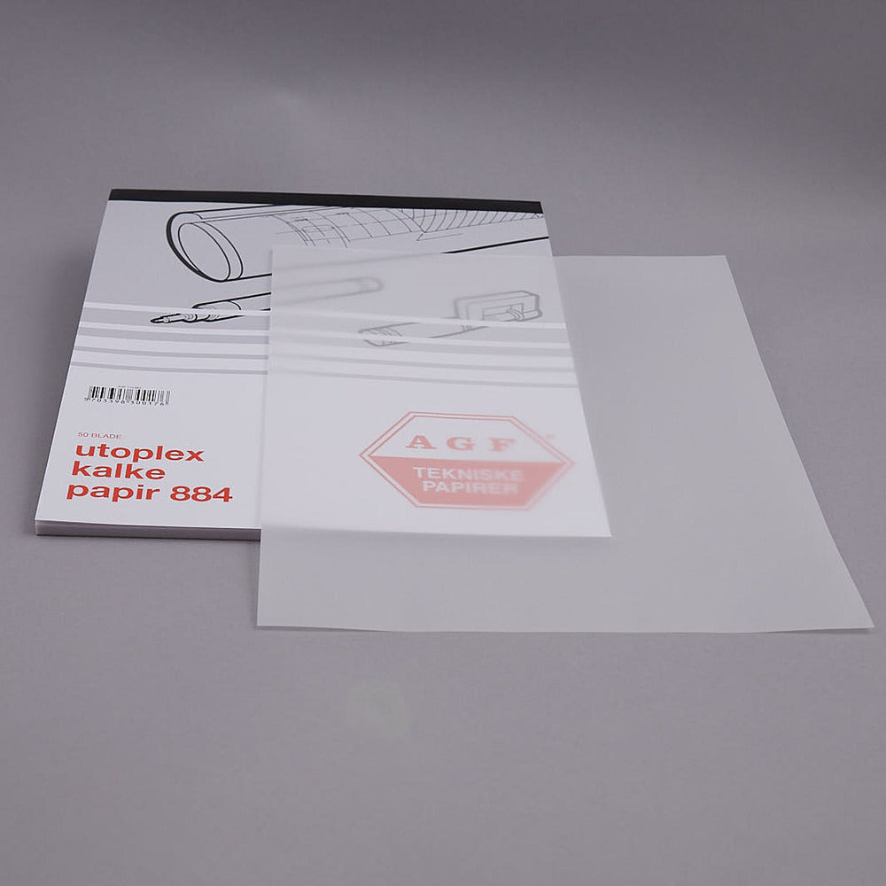 Kalke papir 90gr. A4 884 / 50 ark