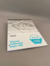 Millimeterpapir A4 blå 268 /50ark