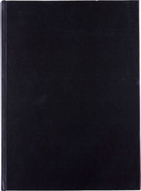 Notesbog A5 linieret sort