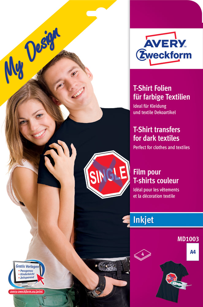 T-shirt transfers til mørke tekstiler