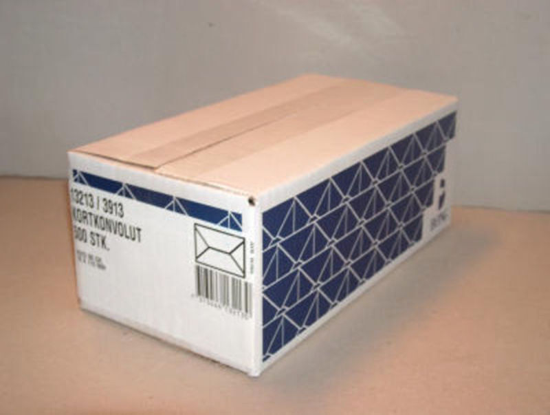 Konvolutter visitkort 78x115 /500 stk
