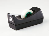 D2 Tapedispenser sort 19mm uden tape