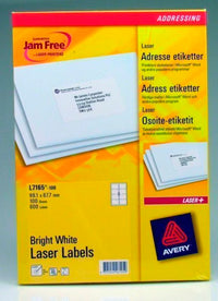 Etiket laser Avery l7165 99,1x67,7mm
