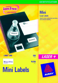 Etiket laser Avery l7551 38,1x21,2mm