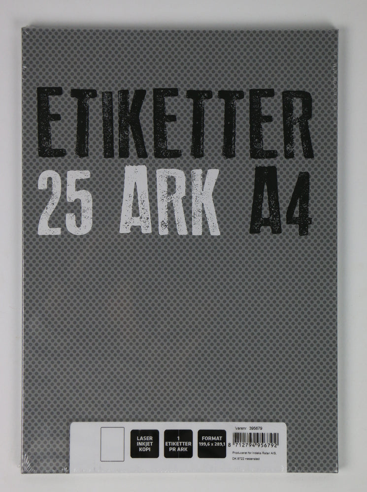 Etiket laser Relief t7167 199,6x289,1mm