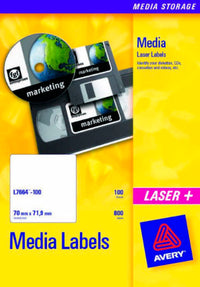 Etiket laser Avery l7656 46x11,1mm