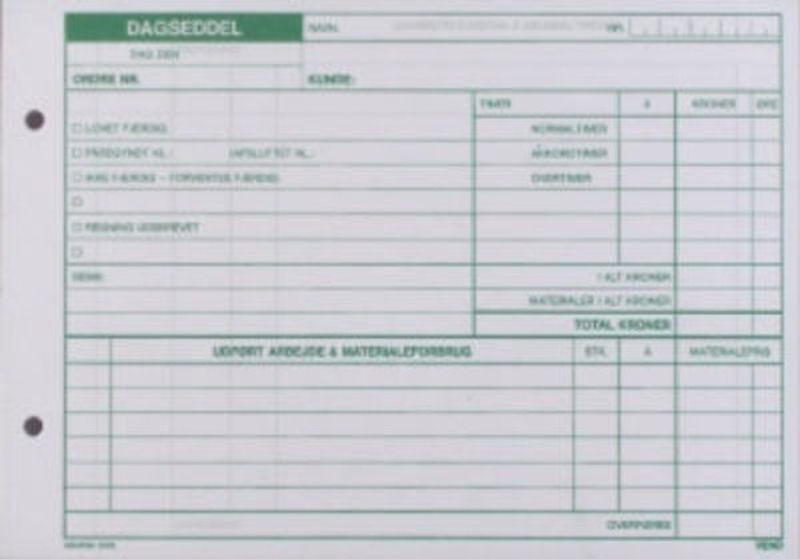 Grafisk 2026 dagseddel 19,7x14,8