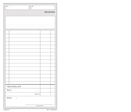 Regning Mayland m/kopi/moms / 10,8
