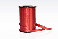 Gavebånd poly glat 10mm /250yds rubinrød