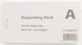 Kuponbøger Mayland hvid