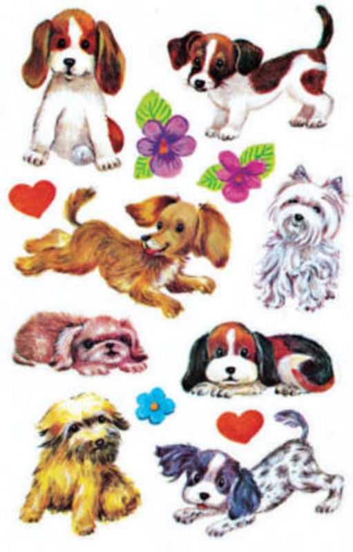 STICKERS HUNDE /3 ARK
