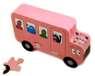 Barbapapa Transport - 9 shaped puzzles