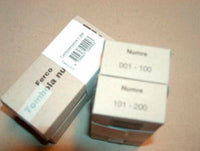 Tombolanumre 1-200 hvid
