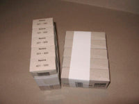 Tombolanumre 1-500 hvid