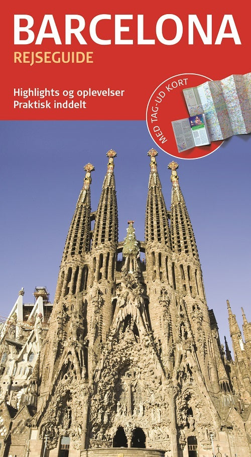 Rejseguide med kort - Barcelona
