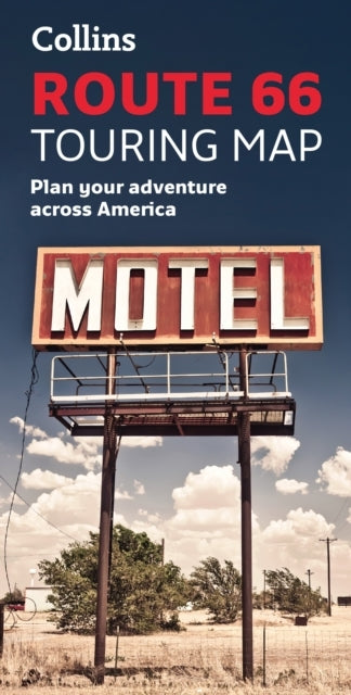 Collins Route 66 Touring Map Plan Your Adventure Across Amer