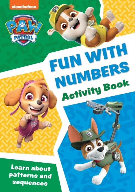 Paw Patrol Fun With Numbers Activity Book
