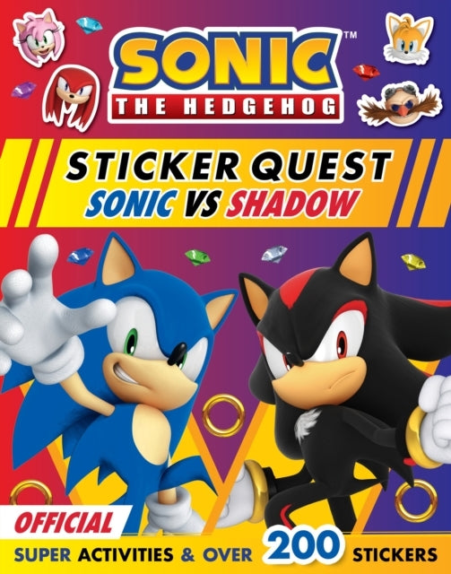 Sonic the Hedgehog Sticker Quest Sonic Vs Shadow