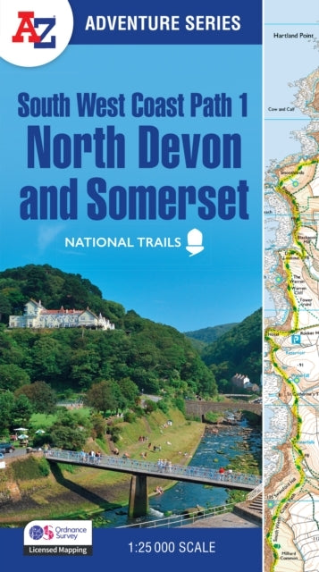South West Coast Path 1 – North Devon & Somerset With Ordnan