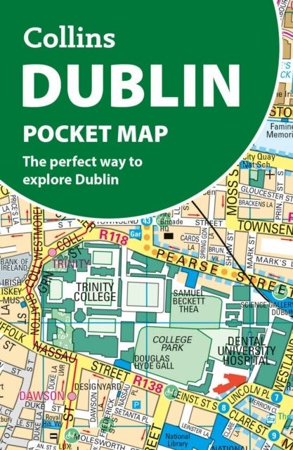 Dublin Pocket Map The Perfect Way To Explore Ireland’S Capit