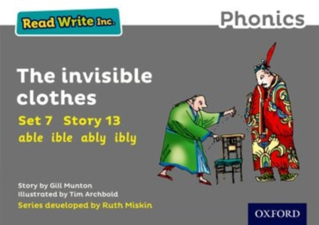 Read Write Inc. Phonics: The Invisible Clothes Grey Set 7 St
