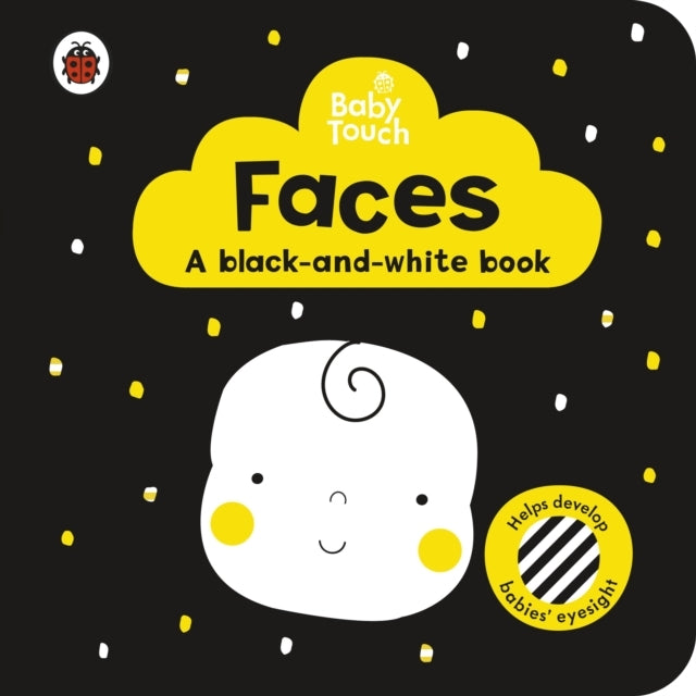 Baby Touch Faces a Black-and White-book