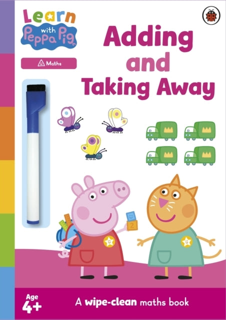 Learn With Peppa: Adding and Taking Away Wipe-clean Activity