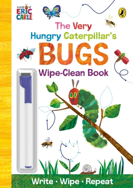 The Very Hungry Caterpillar’S Bugs Wipe-Clean Board Book