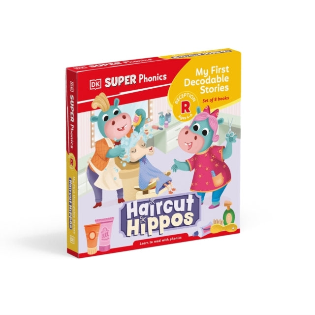 Dk Super Phonics My First Decodable Stories Haircut Hippos