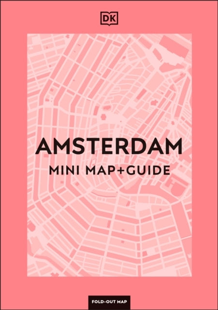 Dk Amsterdam Mini Map and Guide