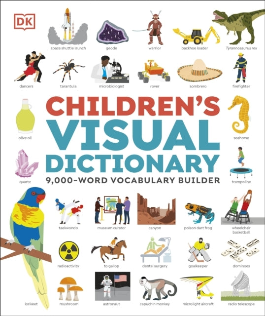 Children's Visual Dictionary 9,000-Word Vocabulary Builder