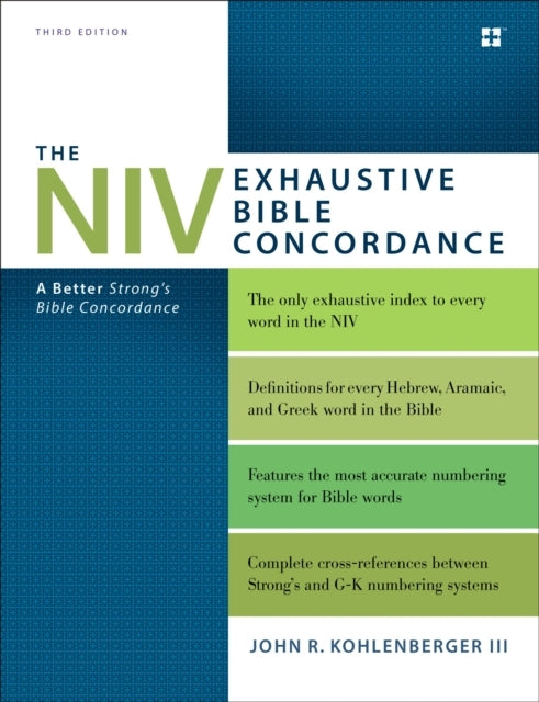 NIV Exhaustive Bible Concordance