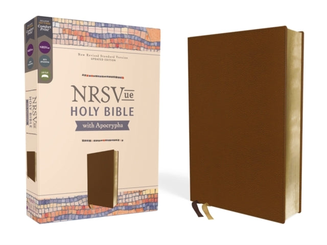 Nrsvue, Holy Bible With Apocrypha, Leathersoft, Brown, Comfo