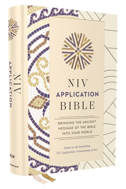 Niv Application Bible, Hardcover, Multi-Cream, Red Letter, C
