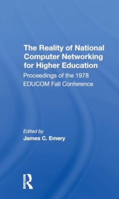 The Reality Of National Computer Networking For Higher Educa