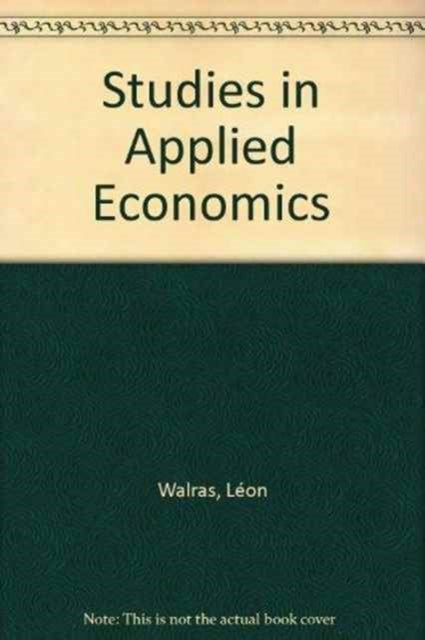 Studies In Applied Economics