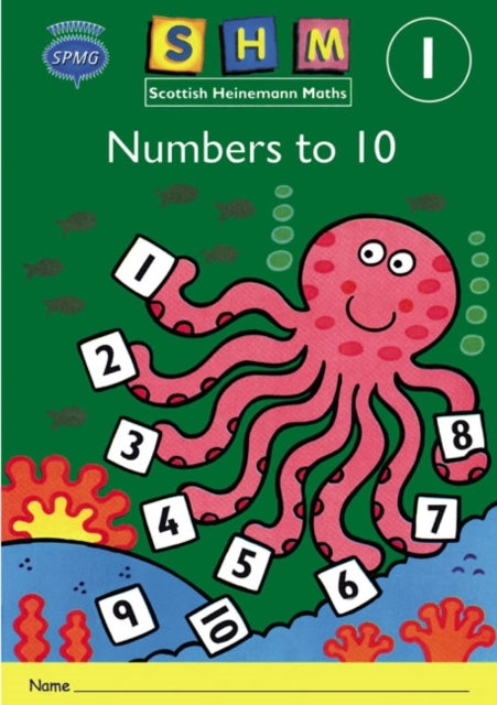 Scottish Heinemann Maths 1: Number To 10 Activity Book 8 Pac