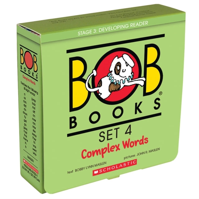 Bob Books Complex Words (8 Books) (stage 3 Developing Read