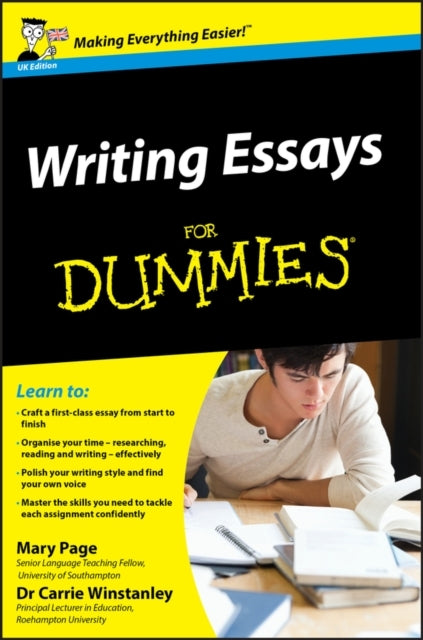Writing Essays for Dummies, Uk Edition