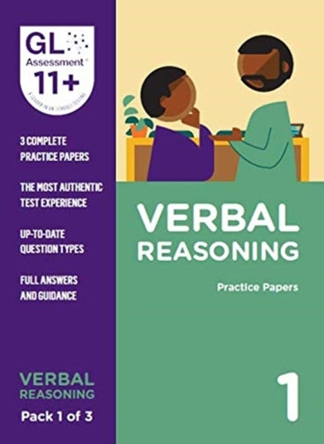 11+ Practice Papers Verbal Reasoning Pack 1 Multiple Choice