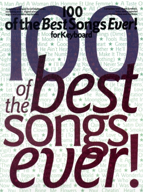 100 of the Best Songs Ever! for Keyboard