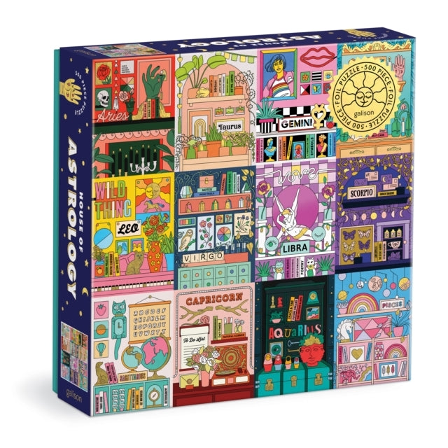 House Of Astrology 500 Piece Foil Puzzle